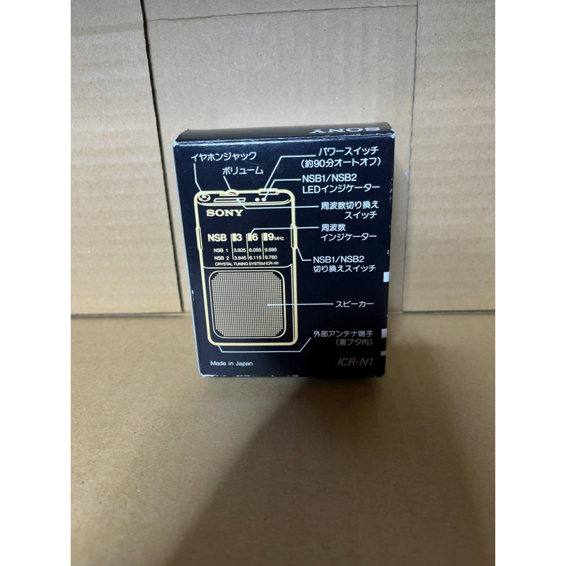 SONY ラジオNIKKEI /MWポケッタブルラジオ ICR-N1