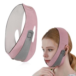 V Face Masks, Reusable V-Line Mask, Face Lifting Mask, Face Lifting Bandage, Cheeks, Chin Lifting Band, Can Be Used Anytime, for Double Chin and Saggy Face Skin