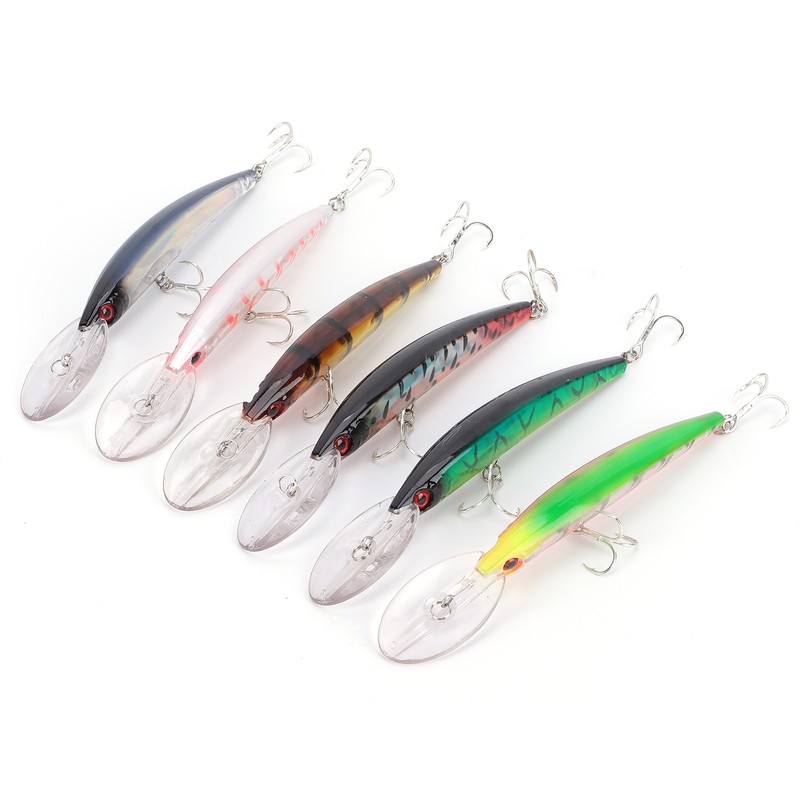 Sinking Minnow Fishing Lure 24g Aritificial Wobblers Hard Baits Diving