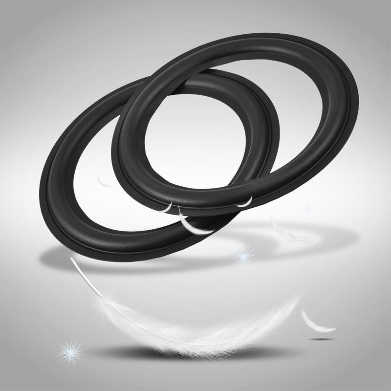 Pomya Speaker Foam Edge, 2pcs 8inch Loudspeaker Speaker Surround Repair