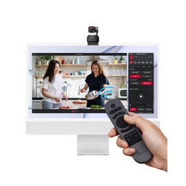 OBSBOT Tiny 2 Remote Control, Smart Remote for Tiny 2/Tiny 4K/1080P Webcam, Wireless Connection via USB Receiver, Combination of Remote Control and Presentation Clicker