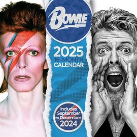Pyramid International David Bowie 2025 Calendar – Iconic Rock Star Art, Premium Collector’s Edition, 16-Month Planner, Gift for Bowie Fans