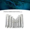 10 Pieces Tapping Extractor Set Hardened Alloy Steel Broken Screw
