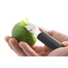 HENDI Lemon Scraper, Zester, Dishwasher-Safe, 155 mm, Stainless Steel/Polypropylene