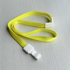 Tamagawa Seisakusho ID Card Holder Slide to Open Double-Sided Clear Hard Case Horizontal (Yellow)