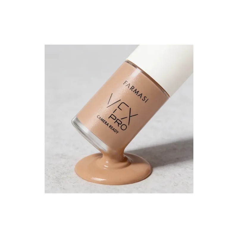 Vfx Pro Fundation Base De Maquillaje Liquida Natural Beige12