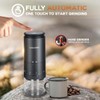 LEBURRY Burr Coffee Grinder - Portable Espresso Grinder with Stainless