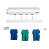 Bluelander 5 Tendederos Ropa De Pared Interior Exterior 4 Líneas