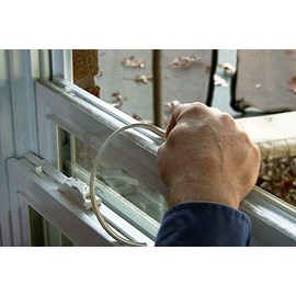 Frost King V23WA EPMD Burlete sellador de hule autoadhesivo, Blanco, 9.5 mm x 3.2 mm x 5.2 m ( 3/8" x 1/8" x 17 ft)