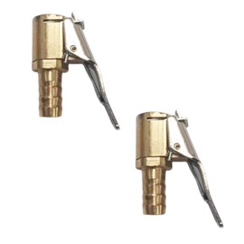 SAMCOS Closed Flow Lock Tire Thread Nozzle Adapter Car Car Pump Accessories Pure Copper Nozzle Quick Adapter Inflator Pump (Yellow, B-0.8)