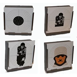 CL Print Solutions 275 GSM 100 x 14cm Mixed Military Card Targets Air Rifle Pistol 14cm9