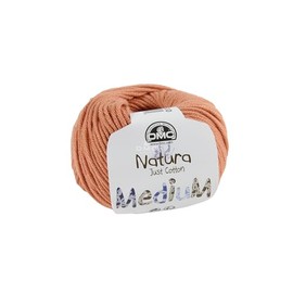 DMC - Natura Medium - 100% Cotton | For Making Home Textiles and Clothing | 50 g - 75 m - 27 Colours