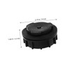 ABOOFAN 2pcs Weather Resistant Garbage Bin Drain Plug Leak Stopper