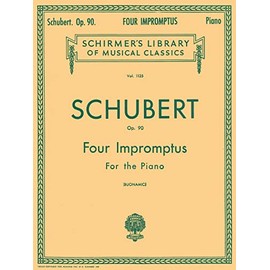 4 Impromptus, Op. 90: Piano Solo (Schirmer's Library of Musical Classics): Impromptus for the Pianoforte
