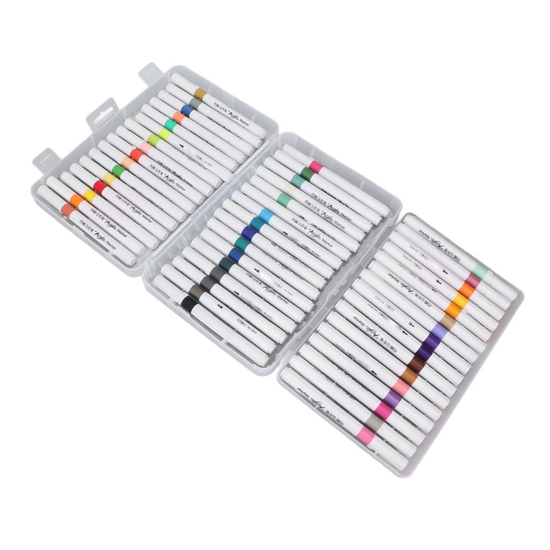 Acrylic Paint Markers Water Based Ink Waterproof High Coverage Paint