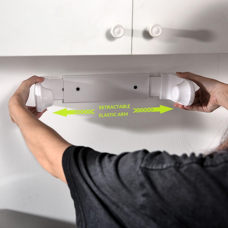 simpletome Paper Towel Holder Under Cabinet or Wall Mount ONE