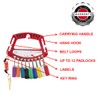 Master Lock - S125 Safety Padlock Caddy,Red