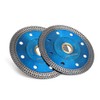 2Pcs/Lot 4" Diamond Tile Blades Super Thin Porcelain Turbo Blade