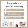 Hylvix Crochet kit for Beginners, Dog Puppy Animals Crochet kit,
