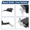 HNeekyr Tube Pipe Hose Bead Roller with Nylon Vise Jaws