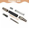 XUKZIMA 1 Pcs Automatic Center Punch, 5" Spring Loaded Center