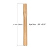 sourcing map 14 Inch Wood Replacement Handle Curved Replaceable Handle