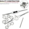 BeHappy 40PCS Tap and Die Set, Metric Size Standard M3