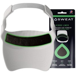 Visor Sweat Liner Golf Hat & Cap Liner Black