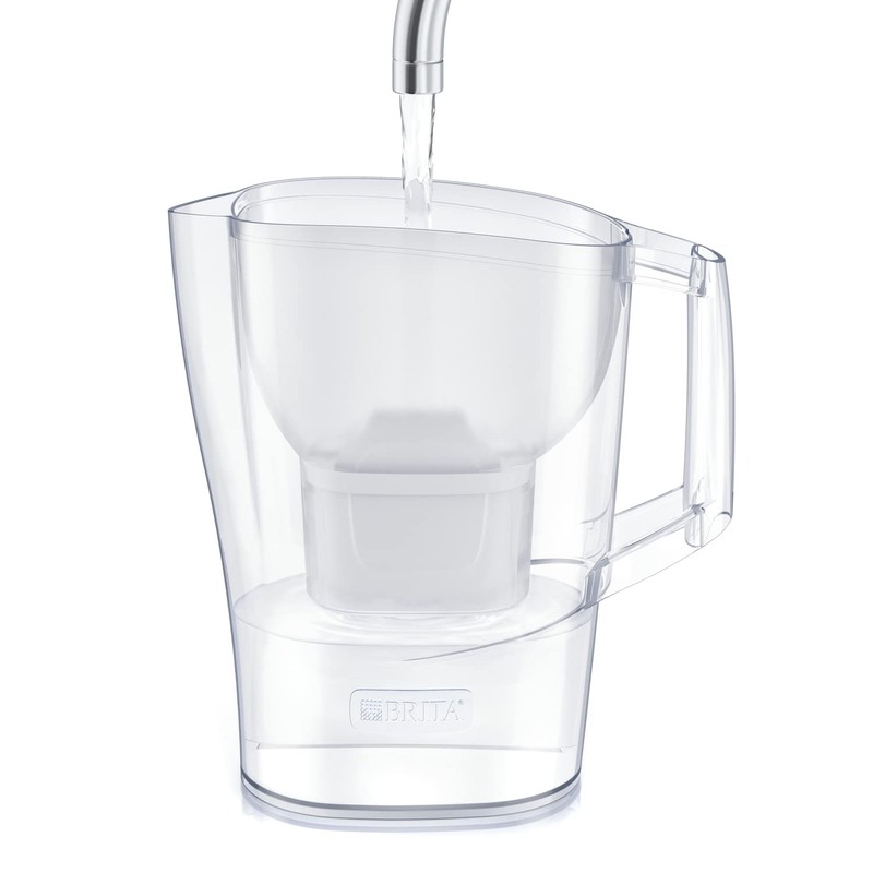 Brita Aluna White Wasserfilter mit Maxtra +, weiß