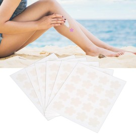 UV Stickers for Sunscreen, 120 Count UV Detection Stickers, Sweat & Waterproof UV Activated Sunscreen Stickers, You Can Wear All Day Safe, Changes Color to Help Prevent Sunburn