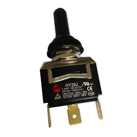 2Pcs HY29j 3Pins Toggle Switch KEDU (ON)-Off-(ON) Dust-Proof Switches with Bilateral Automatic Reset Function Suitable for All Kinds of Devices or Appliances AC 125/277V 20/15A