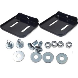 309016E701MA Height Adjuster Skid Shoes for Murray B&S Crafts-Man Sears Snowblower with Hardware (2/Pack)