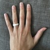 AERA Womens Silicone Wedding Band - Thin, Breathable, Classic Design