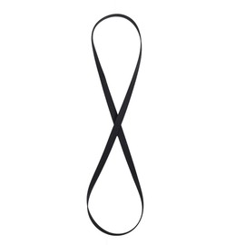 Record Player Belt Black Phonograph Turntable Belt with Good Elasticity Gramophone Turntable Replacement Belt(1L10 Circumference 200mm)