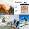 SANNIX 2pcs Waterproof Map Case Transparent Map Cover with Clear