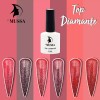 Mussa Top Efecto Diamante Para Gel Semipermanente Finish Uñas