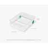 Joseph Joseph FridgeStore XL Fridge Organiser with Handle & Wheels,