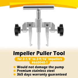 Bzumperyz 660040-1 Impeller Puller Tool for Marine Impeller 2-1/4" to 2-9/16", Fit for Jabsco Pump 50070-0040 & 50070-0200