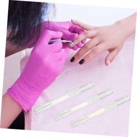 BIUDECO BIUDECO 10pcs Empty Liquid Tube Lip Gloss Pipette White Cuticle Oil Pen Sheer Nail Polish