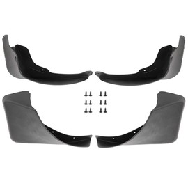 ECCPP Front & Rear Mud Flaps Splash Guards Fit for Toyota Yaris 2005 1.3L, for Toyota Yaris 2010 2011 1.5L 4Pcs Mud Guards