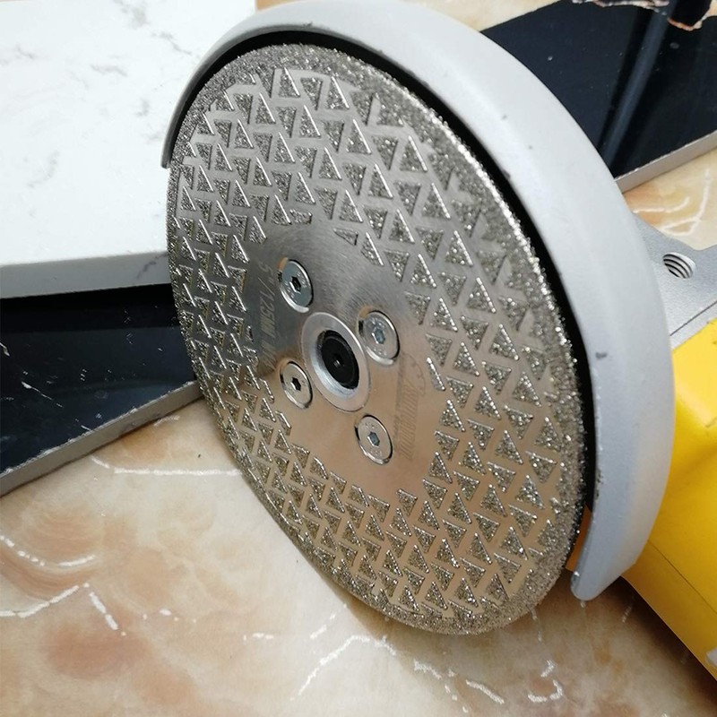 SHDIATOOL 5“/125mm 2 in 1 Electroplated Cutting and Grinding Diamond