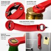 Adjustable Magnetic Lid Opener for Kitchen Use – Stainless Steel