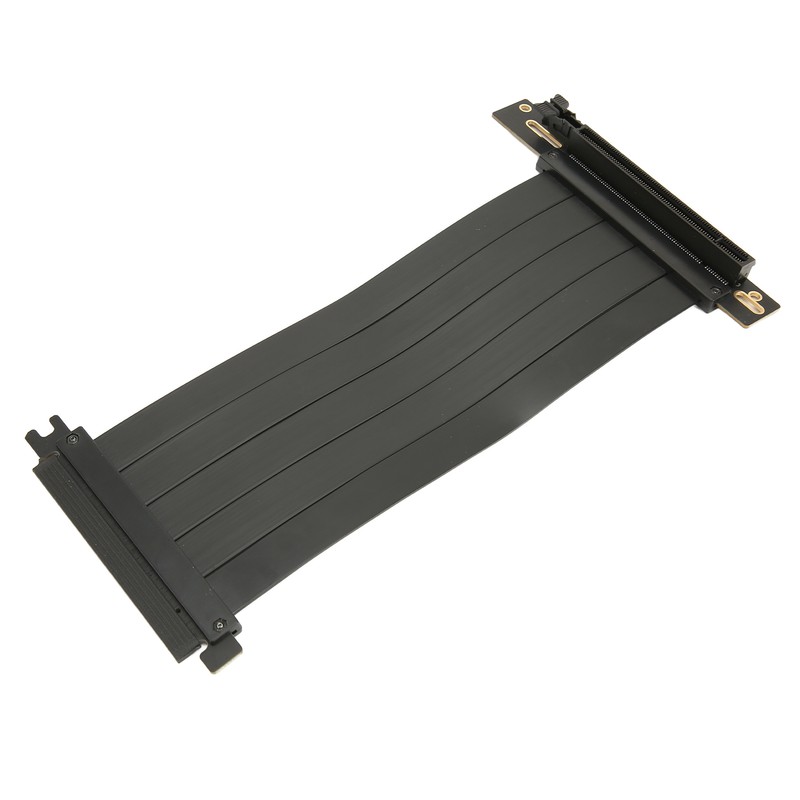 PCIE 4.0 X16 Riser Cable High Speed Flexible 90 Degree