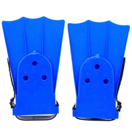 Children Swimming Training Fins, A Pair PVC Lightweight Diving Fins Snorkeling Short Flippers (25 Yards -30 Yards)