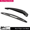 VKUUQG Rear Windshield Wiper Blade Arm Kit Replacement for Ford