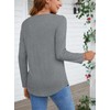 Ladlop Long Sleeve Shirts for Women Casual Crew Neck Basic