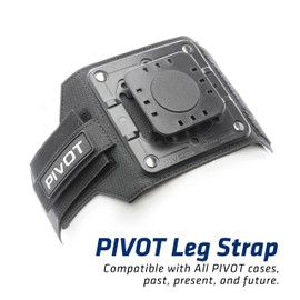 PIVOT - Leg Strap - Made for Professional Pilots - Adjustable, Durable, Ergonomic - Multi-Angle Display Mount for All PIVOT Cases - Aviation & Flight Gear - S/M & L/XL Straps Included