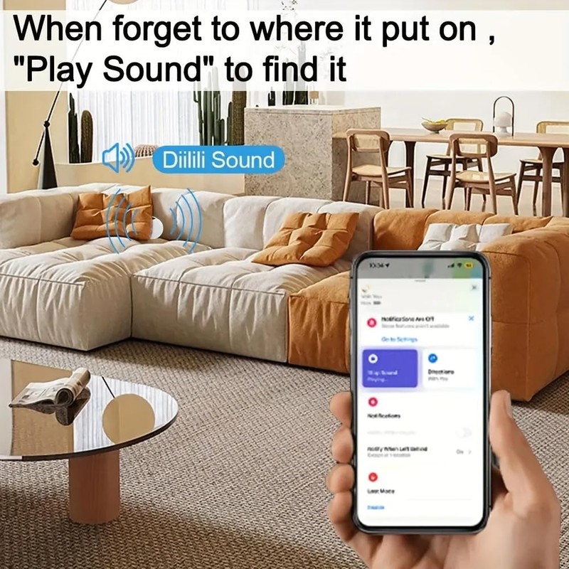 UanTii Smart Finder Bluetooth Tacker Smart Air Tag Anti Lose
