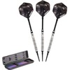 Elkadart Wizard 80% Tungsten Soft Tip Darts with Storage/Travel Case,