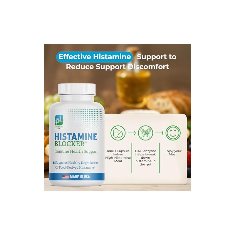 Premium Histamine Block Supplement - Advanced Histamine Blocker Supplement -